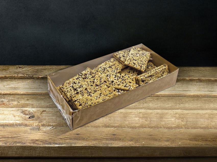 The Artisan Crackers with Chia Seeds