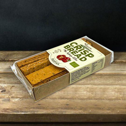 Organic Crisp Bread Sticks with Paprika